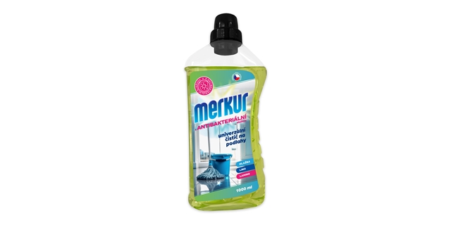 Merkur (antibakteriální) univerzální čistič na podlahy 1l                                                                                                                                                                                                 